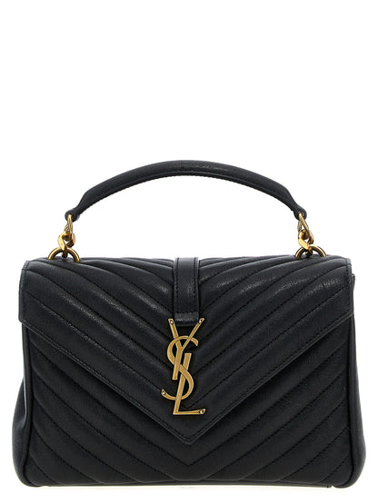Saint Laurent Black Calfskin Crossbody Bag