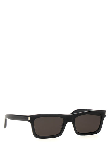 Saint Laurent Black Acetate Sunglasses