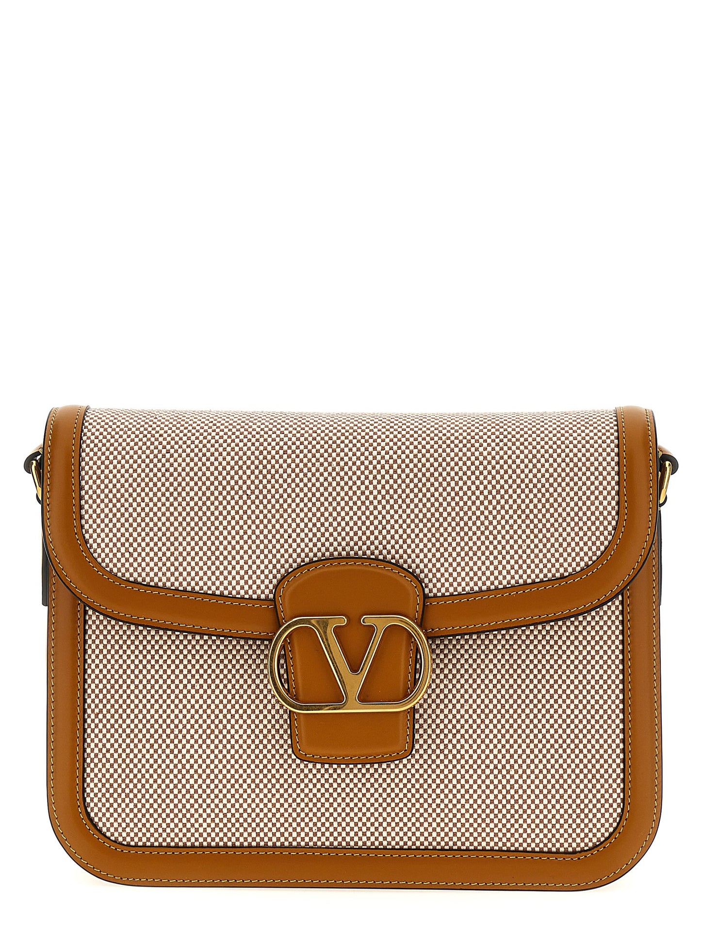 Valentino Garavani Multicolor Cotton Shoulder Bag