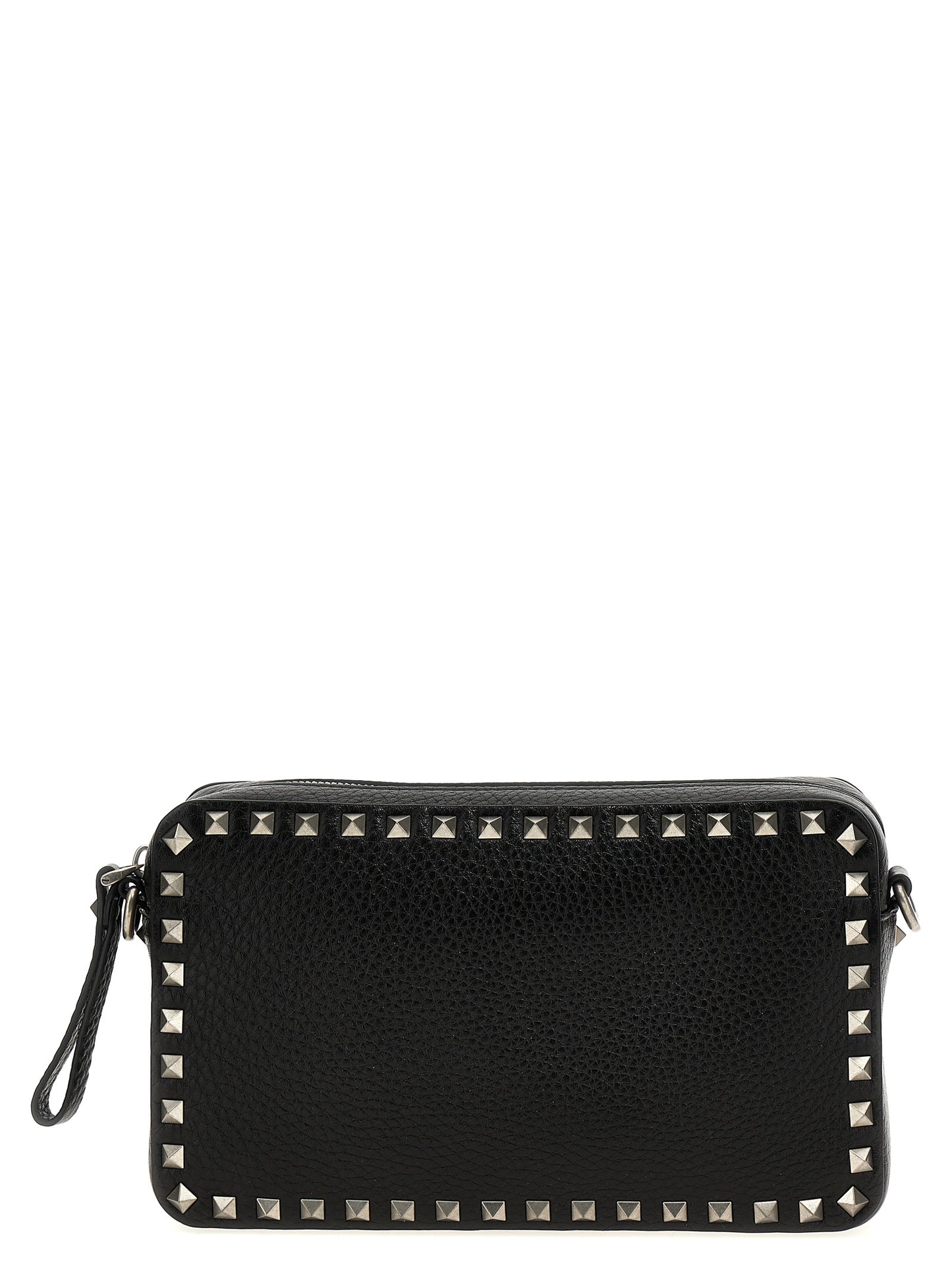 Valentino Garavani Black Calfskin Crossbody Bag