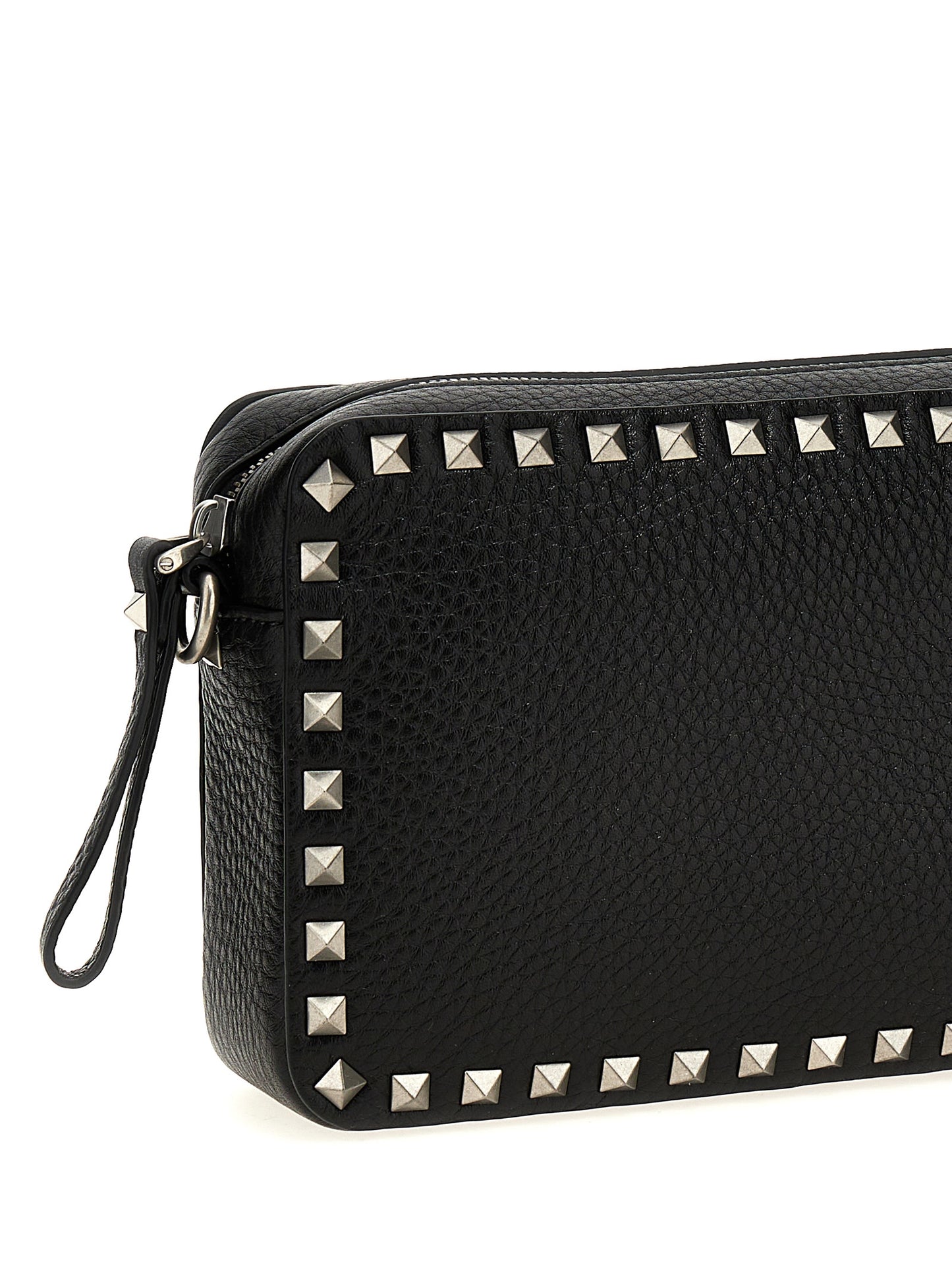 Valentino Garavani Black Calfskin Crossbody Bag