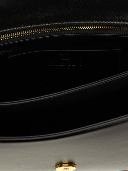 Valentino Garavani Black Calfskin Shoulder Bag