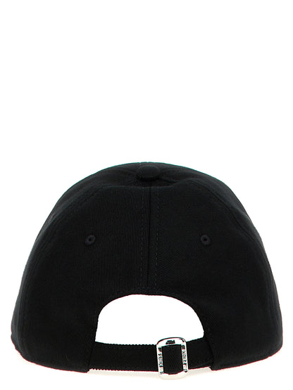 Fendi Black Cotton Cap (Baseball Hat)