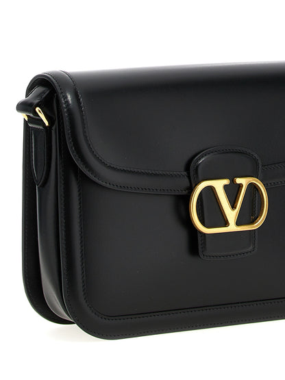 Valentino Garavani Black Calfskin Shoulder Bag