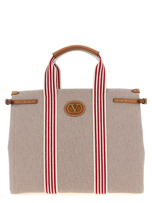 Valentino Garavani Multicolor Cotton Handbag