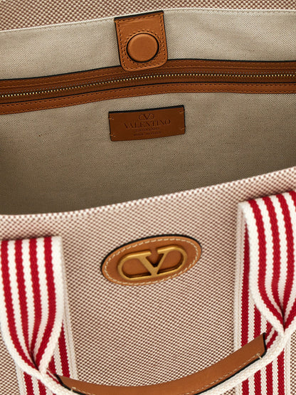 Valentino Garavani Multicolor Cotton Handbag