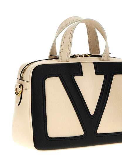 Valentino Garavani Bicolor Lamb Leather Handbag