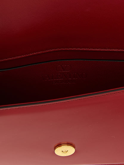 Valentino Garavani Multicolor Calfskin Clutch Bag