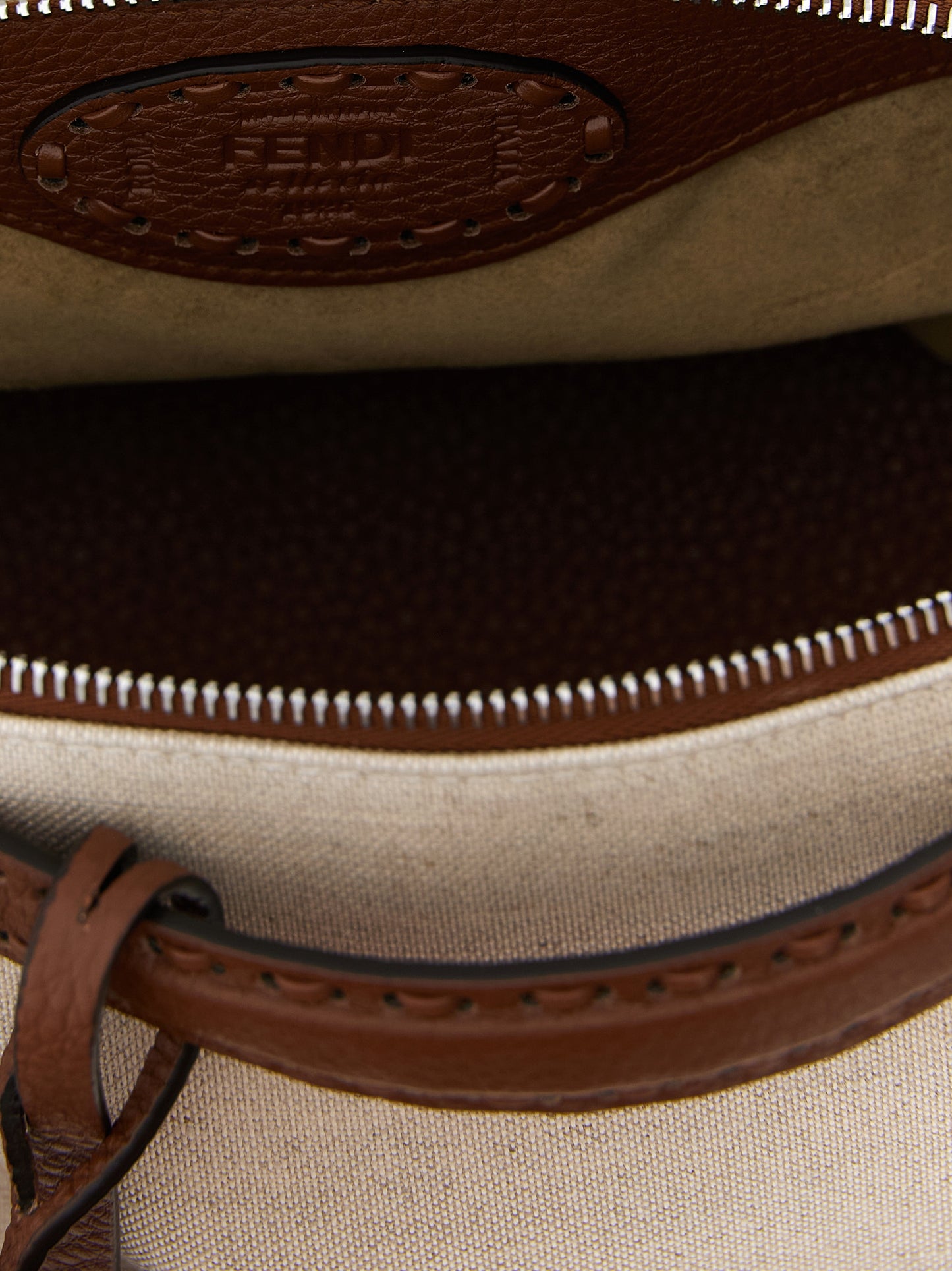 Fendi Beige Polyethylene Handbag
