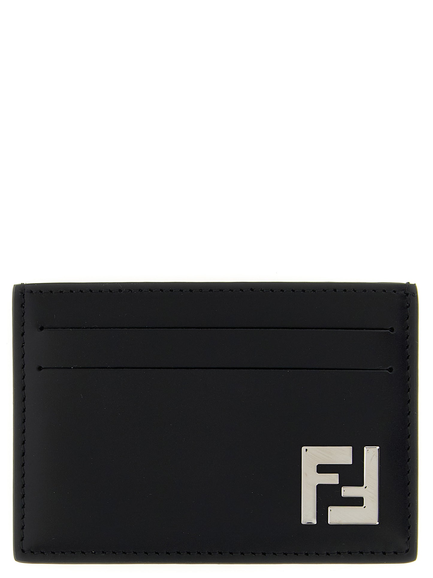 Fendi Black Calfskin Cardholder
