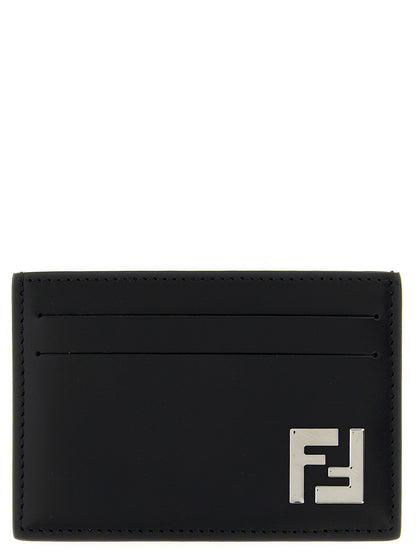 Fendi Black Calfskin Cardholder