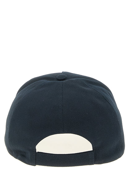 Fendi Blue Cotton Cap (Baseball Hat)