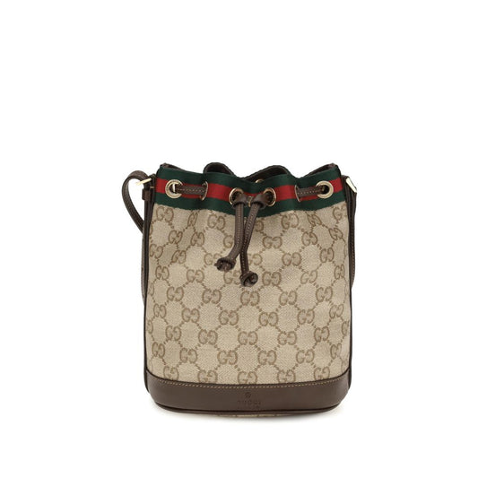 Gucci Beige Cotton Backet Bag