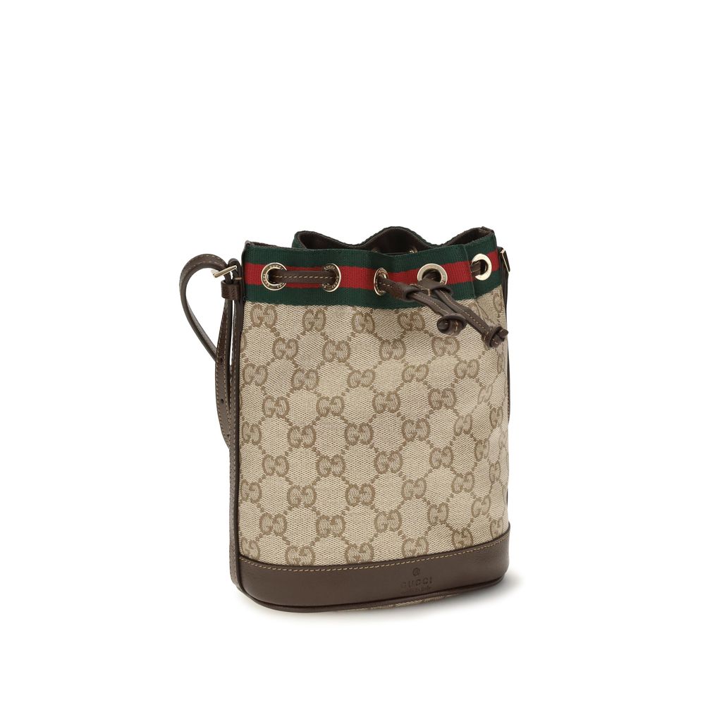 Gucci Beige Cotton Backet Bag