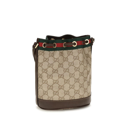 Gucci Beige Cotton Backet Bag