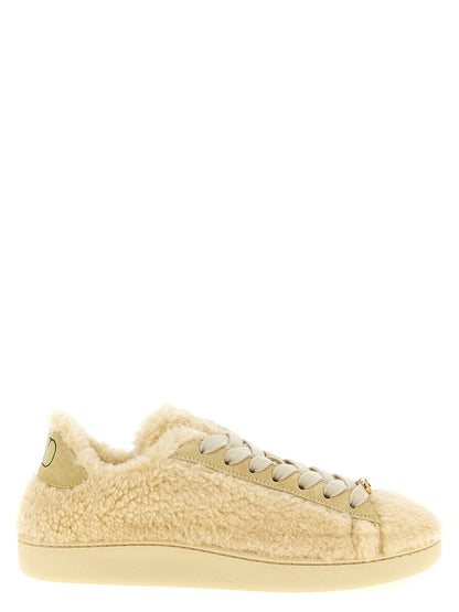 Valentino Garavani Beige Wool Sneakers