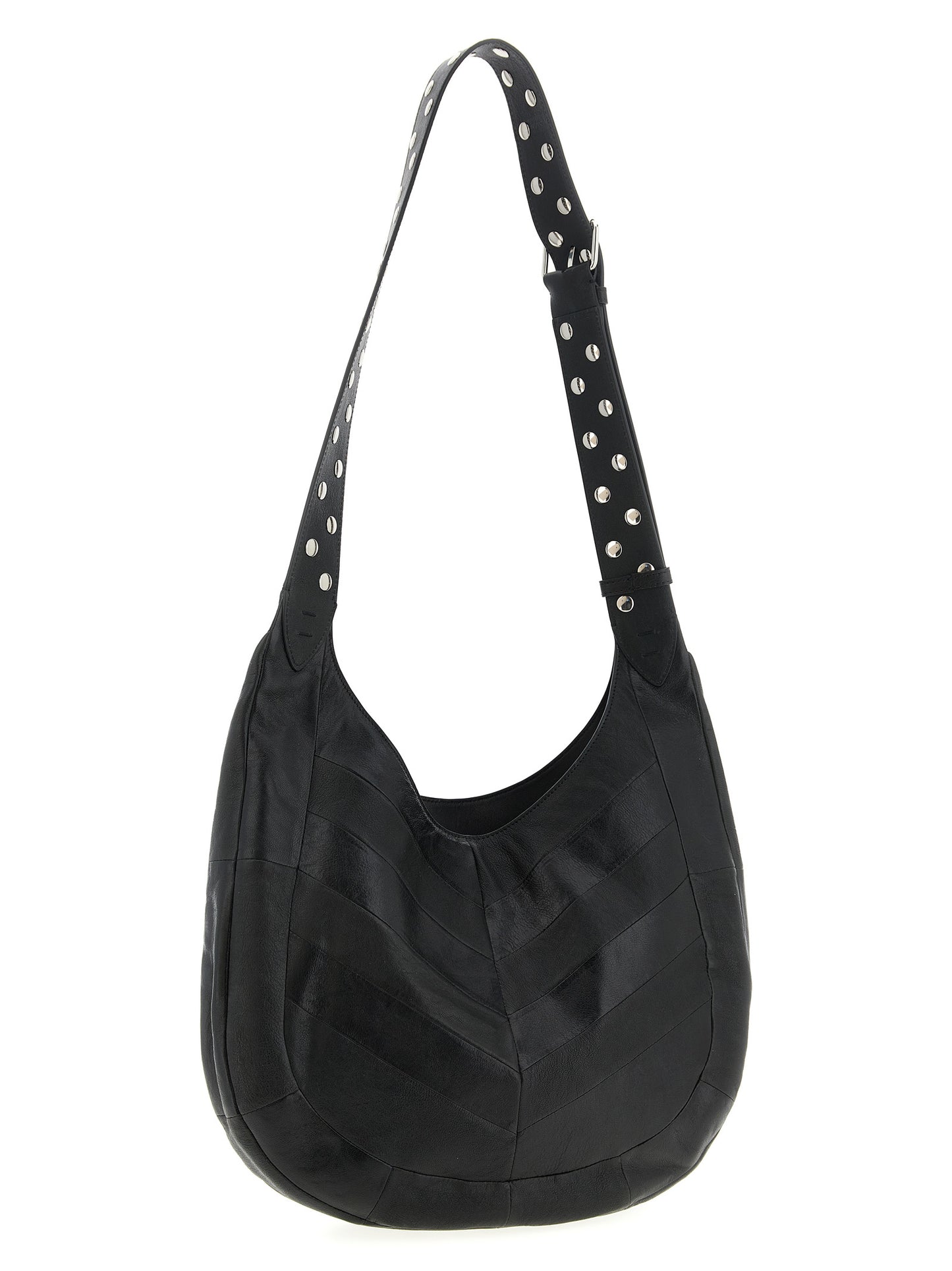 Valentino Garavani Black Lamb Leather Shoulder Bag