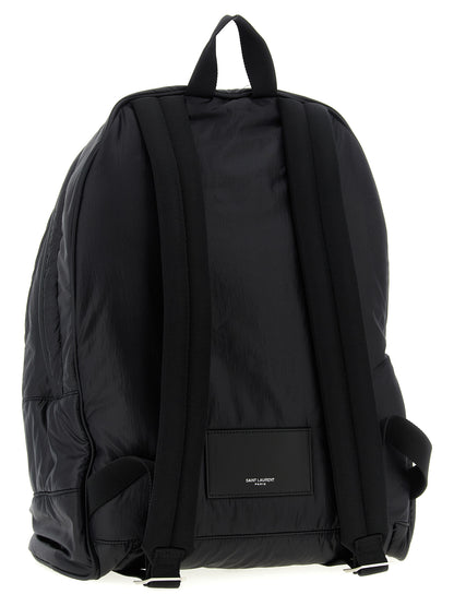 Saint Laurent Black Calfskin Backpack