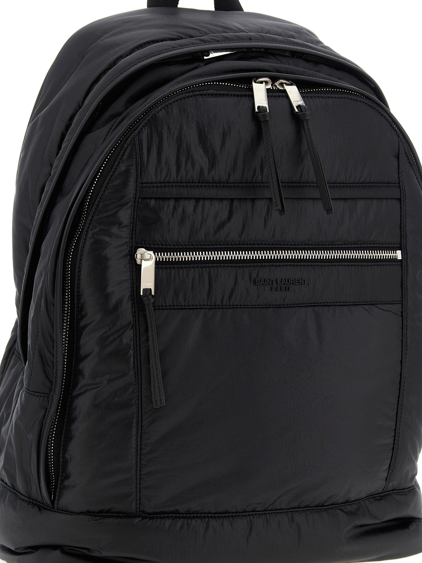 Saint Laurent Black Calfskin Backpack