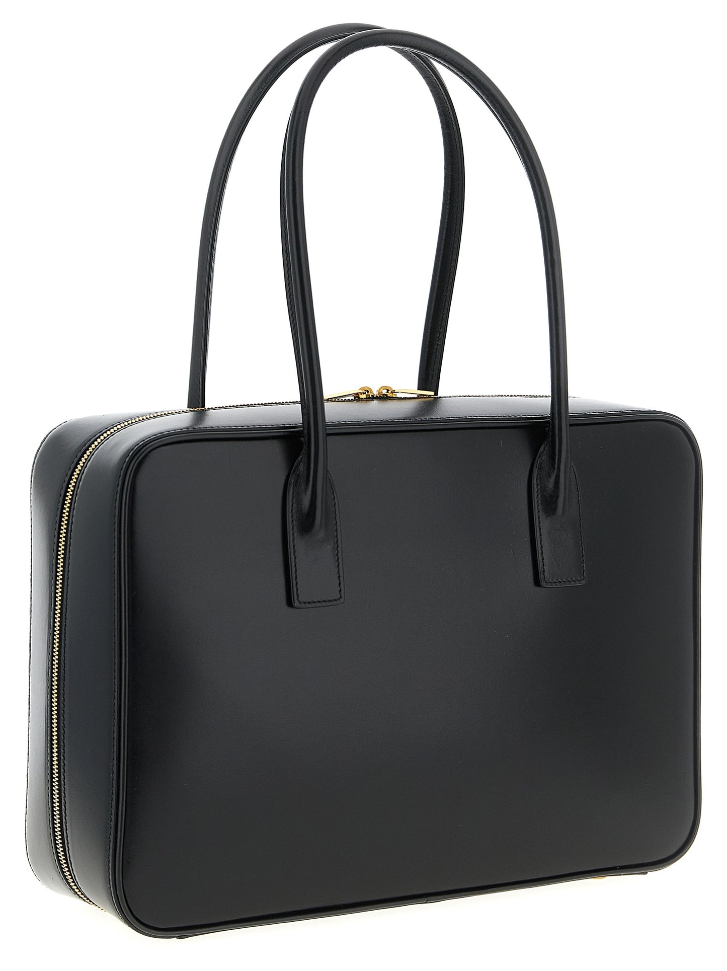 Saint Laurent Black Calfskin Shoulder Bag