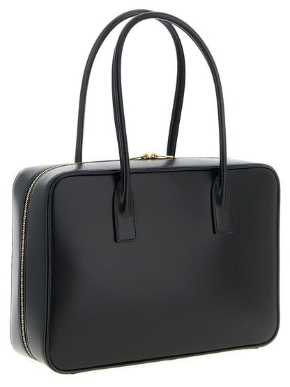 Saint Laurent Black Calfskin Shoulder Bag