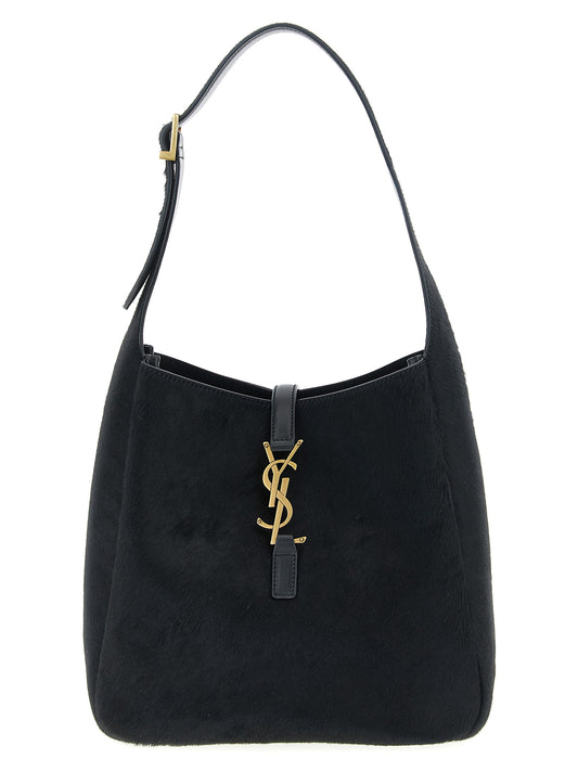 Saint Laurent Black Calfskin Shoulder Bag