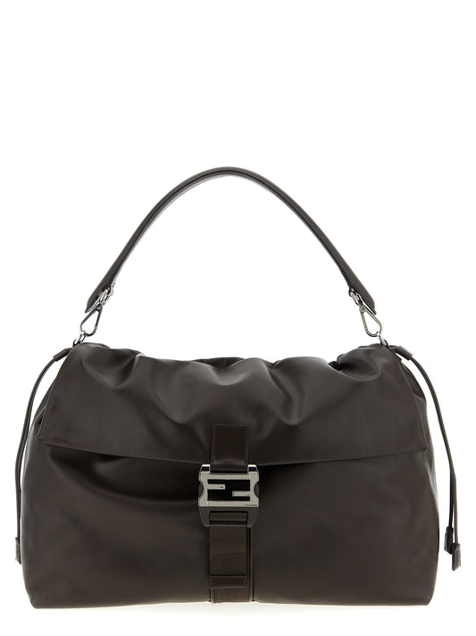 Fendi Brown Calfskin Handbag