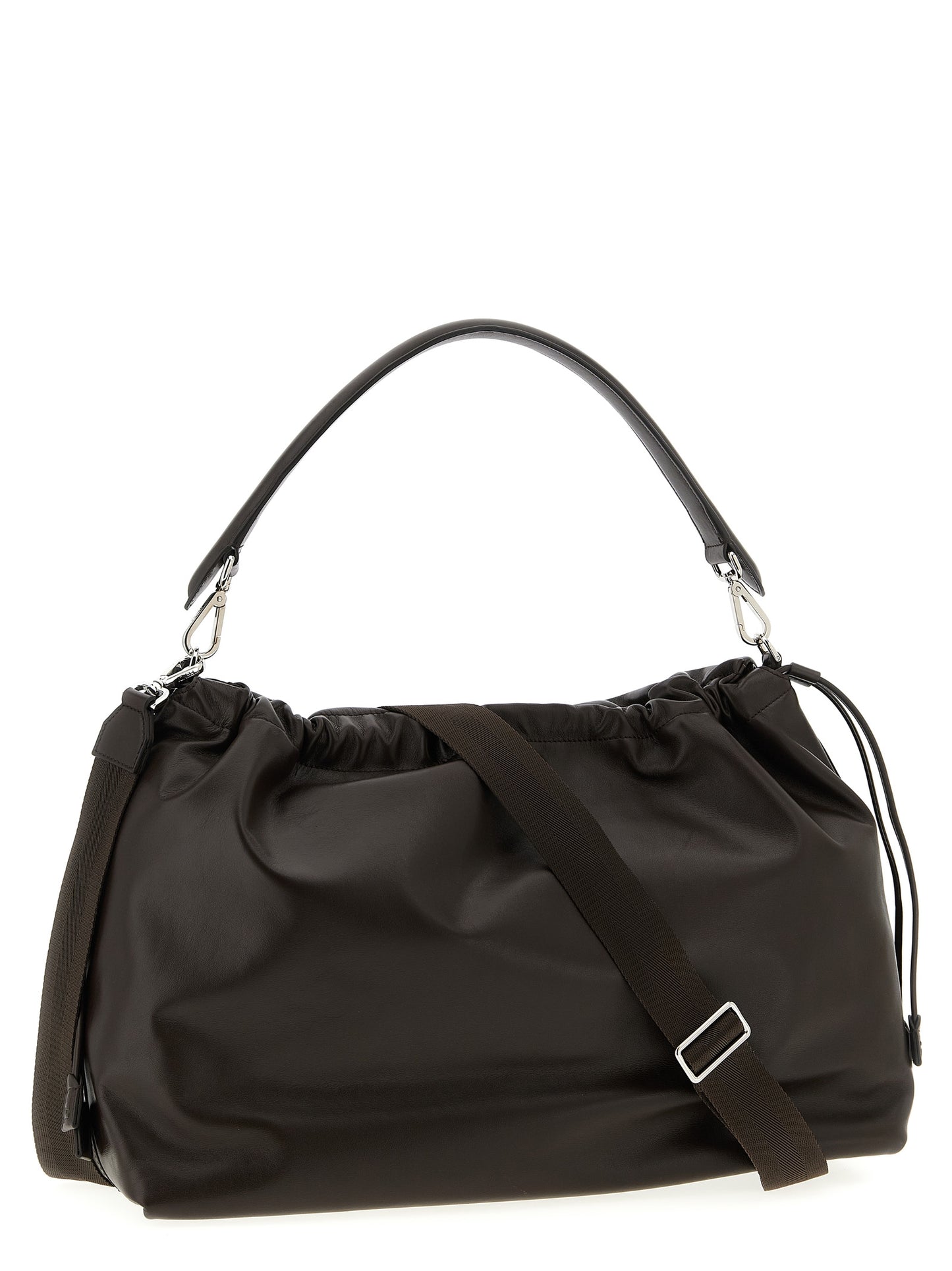 Fendi Brown Calfskin Handbag