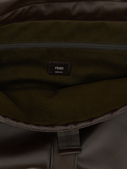 Fendi Brown Calfskin Handbag