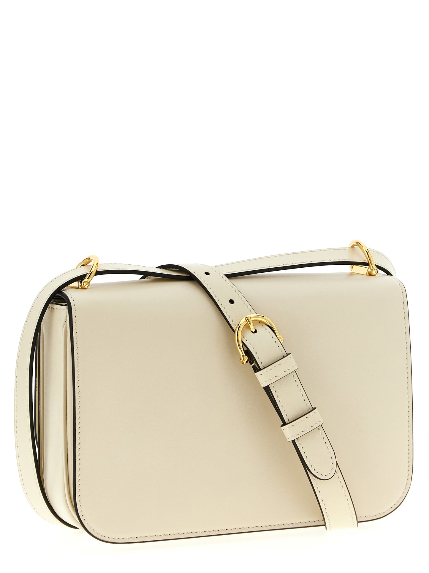 Gucci White Calfskin Shoulder Bag