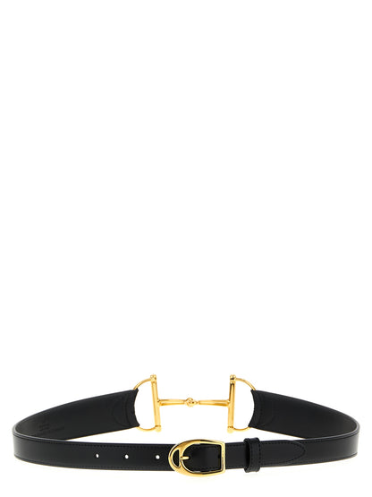 Gucci Black Calfskin Regular Belt