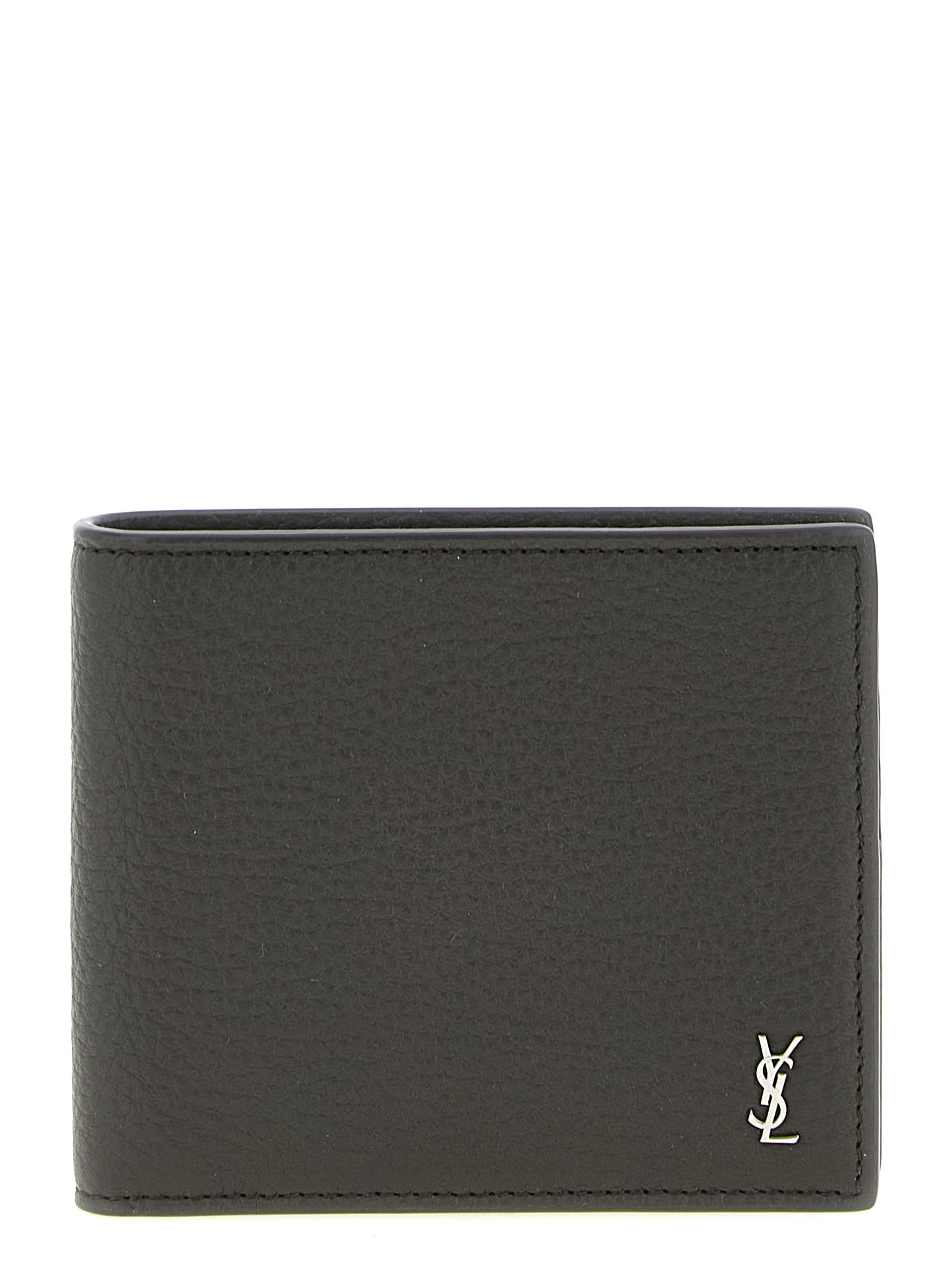 Saint Laurent Brown Calfskin Wallet