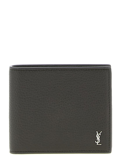 Saint Laurent Brown Calfskin Wallet