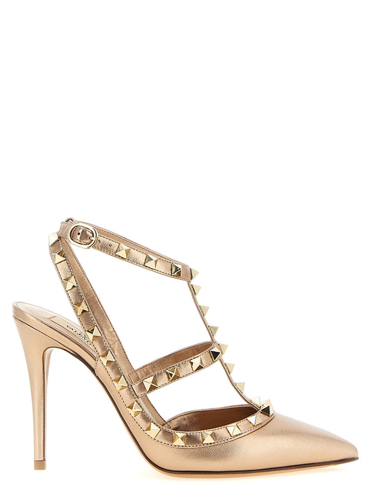 Valentino Garavani Multicolor Calfskin High Heel Pumps