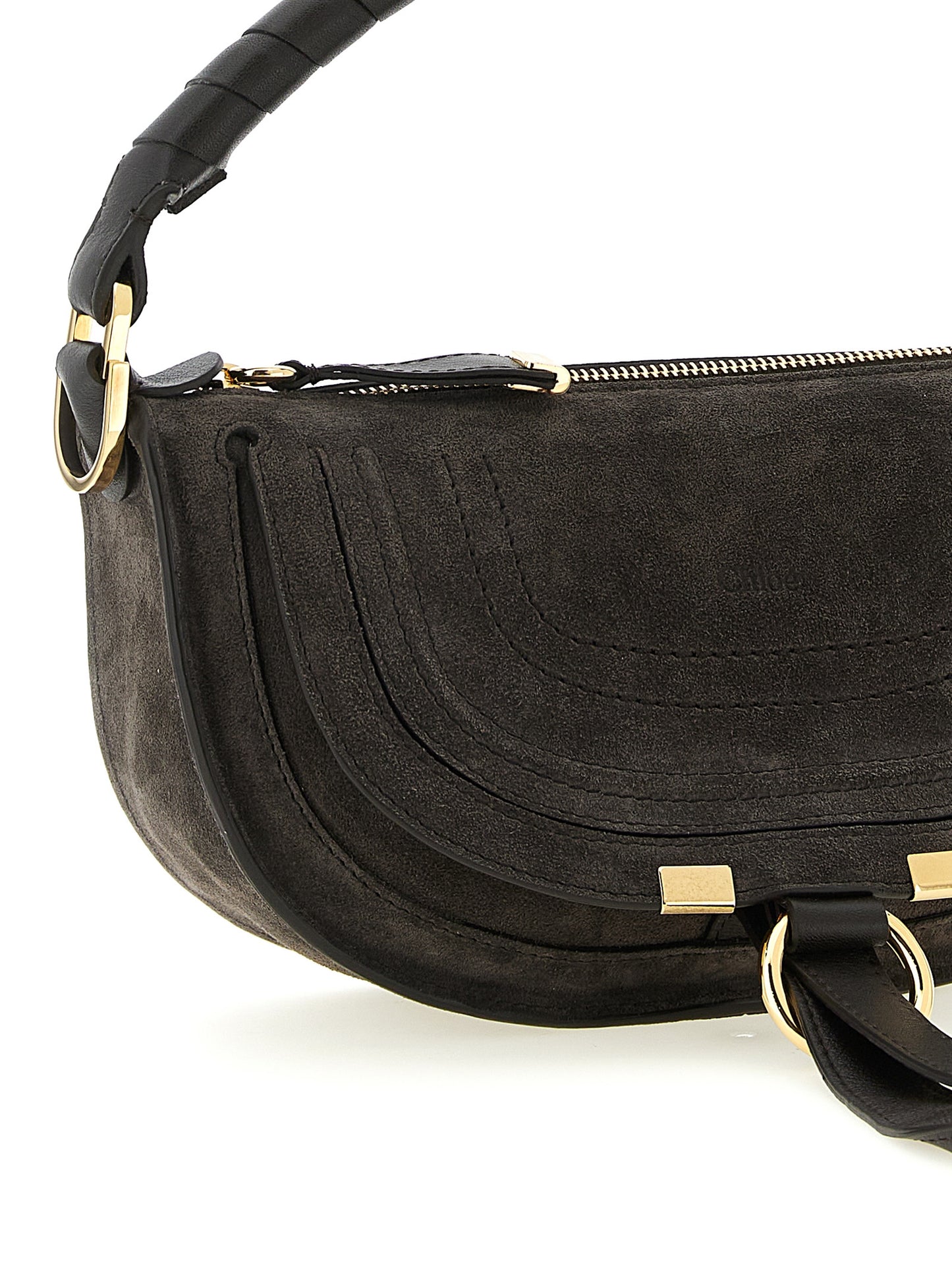 Chloé Brown Calfskin Shoulder Bag