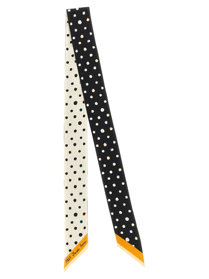 Fendi Bicolor Silk Tie
