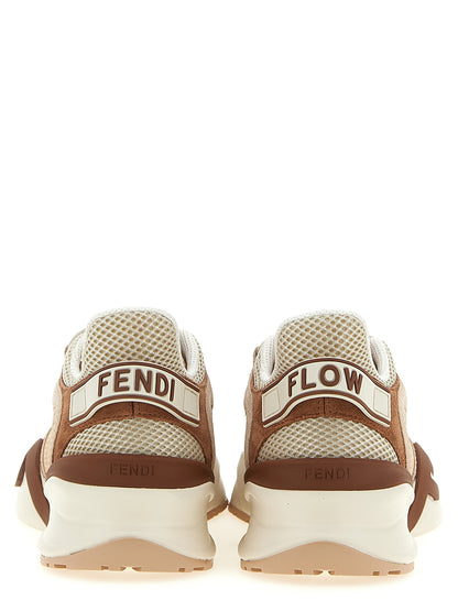 Fendi Multicolor Polyamide Athletic Sneakers
