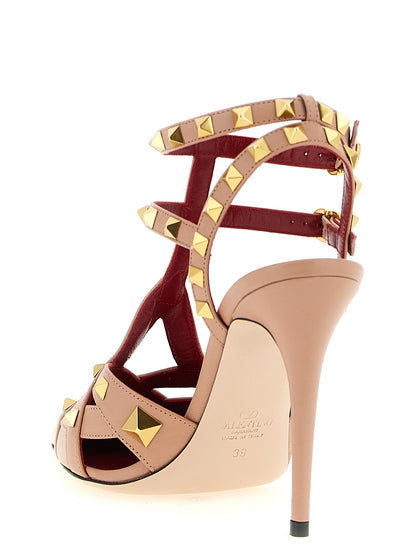 Valentino Garavani Multicolor Calfskin High Heel Pumps