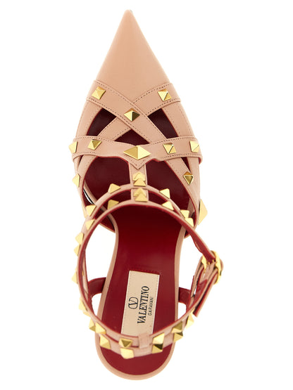 Valentino Garavani Multicolor Calfskin High Heel Pumps