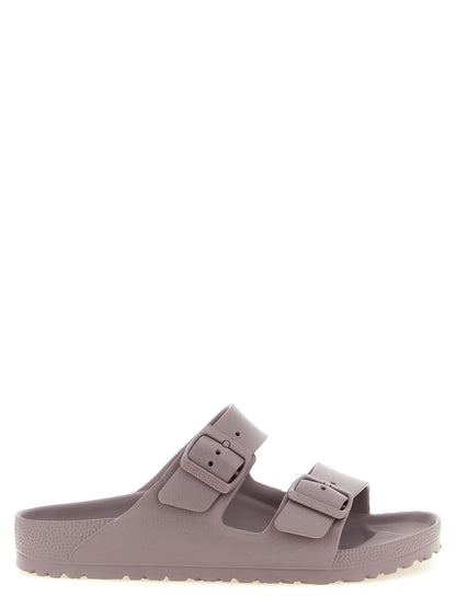 Birkenstock Purple Synthetic Flat Sandals