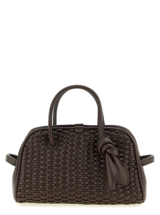 Jacquemus Brown Cotton Handbag