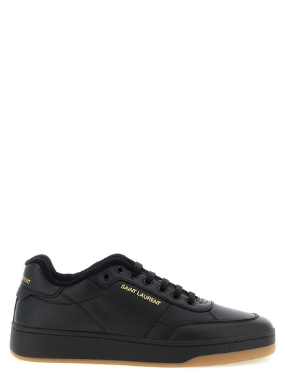 Saint Laurent Black Calfskin Sneakers