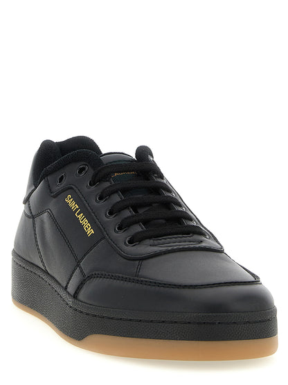 Saint Laurent Black Calfskin Sneakers