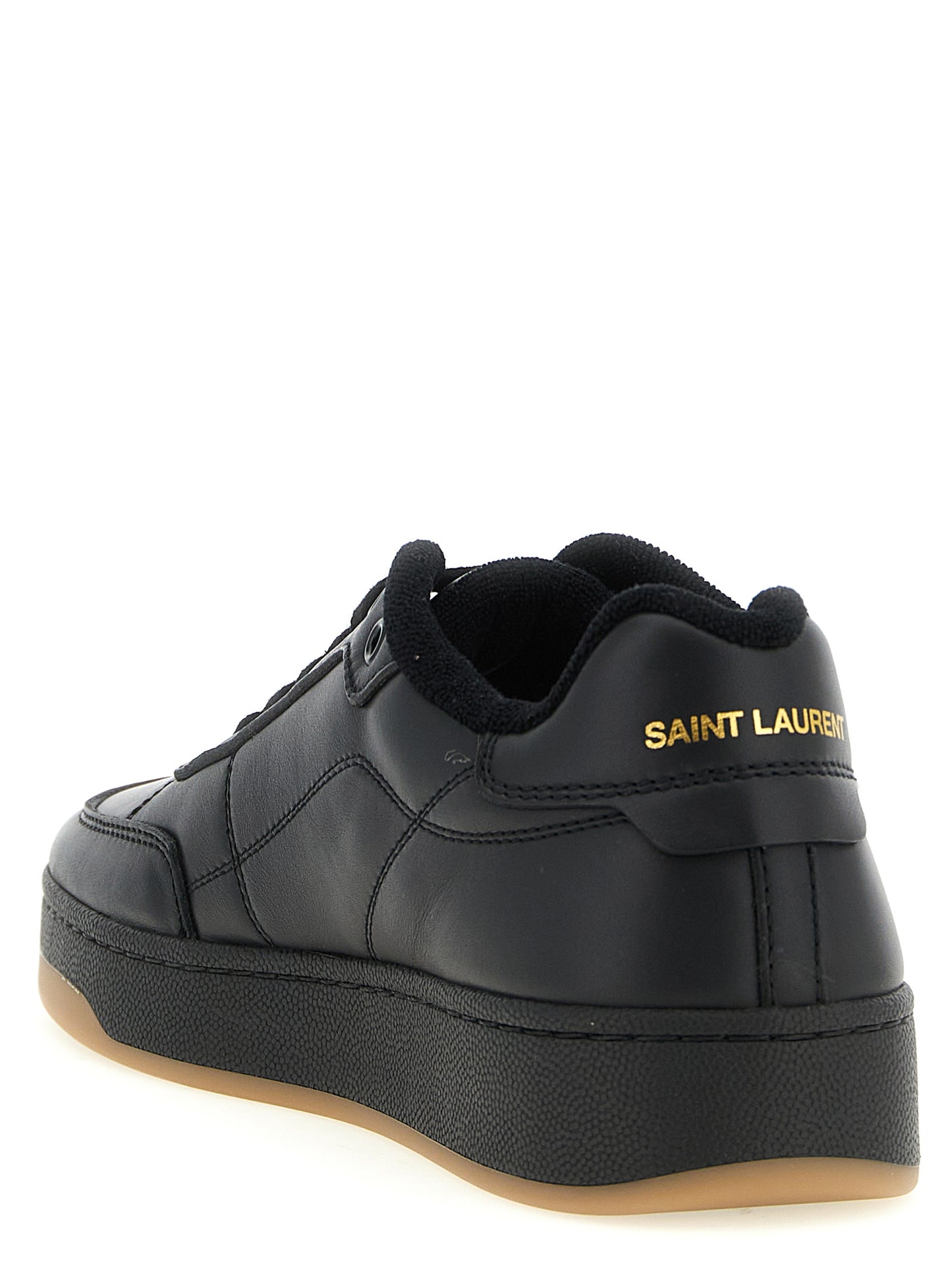Saint Laurent Black Calfskin Sneakers