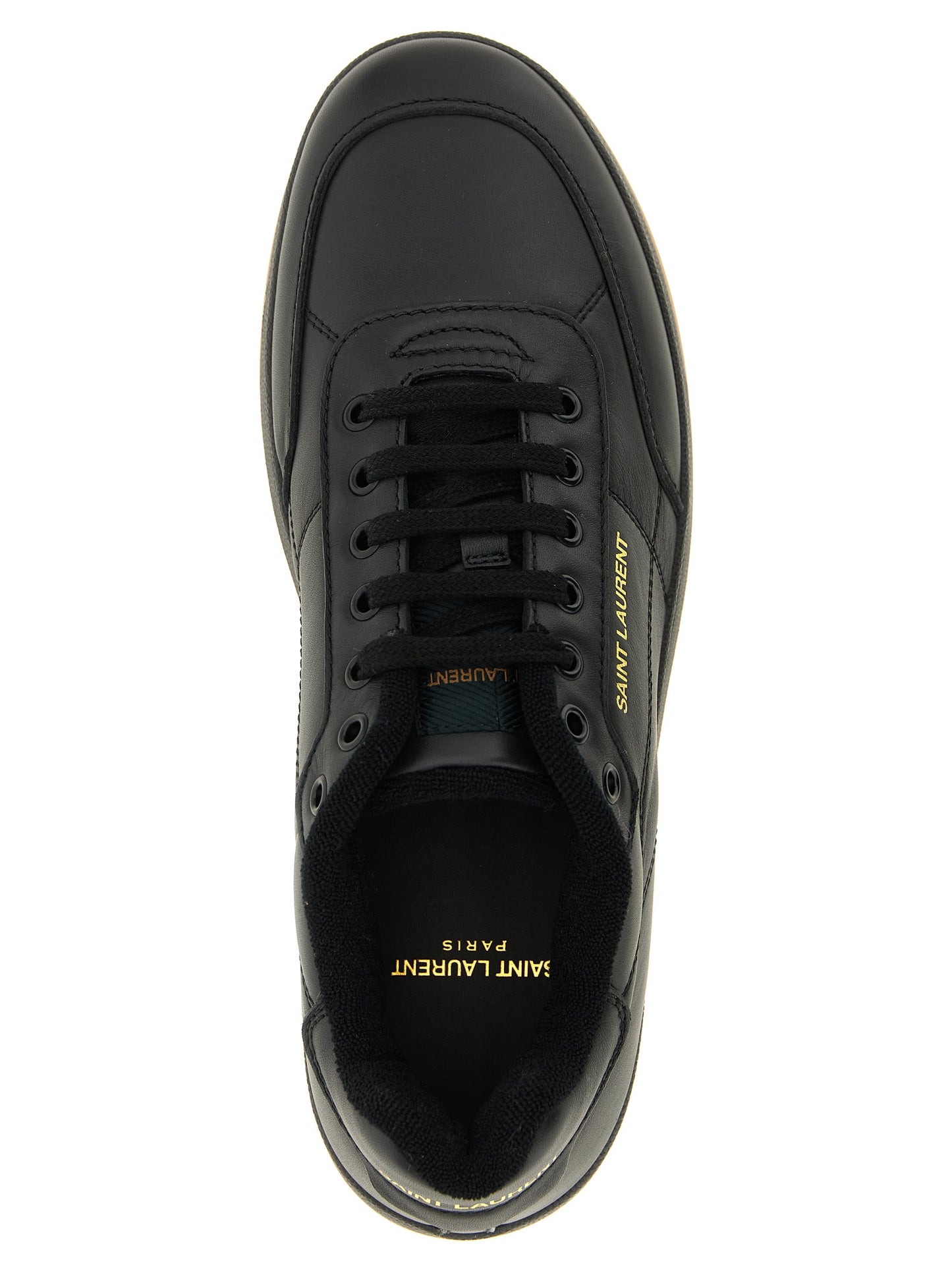Saint Laurent Black Calfskin Sneakers