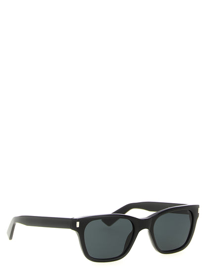 Saint Laurent Black Acetate Sunglasses