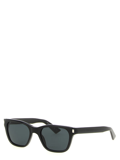 Saint Laurent Black Acetate Sunglasses