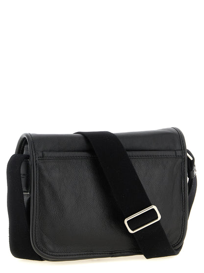 Saint Laurent Black Calfskin Crossbody Bag