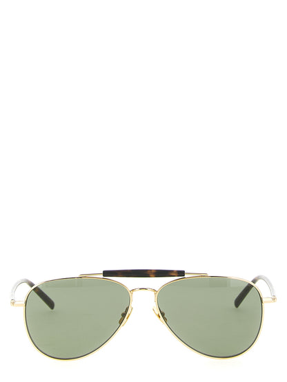 Saint Laurent Multicolor Acetate Sunglasses