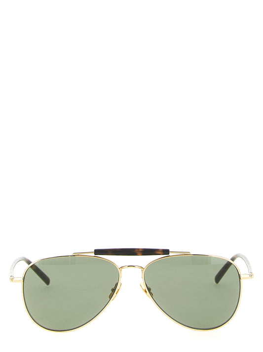 Saint Laurent Multicolor Acetate Sunglasses